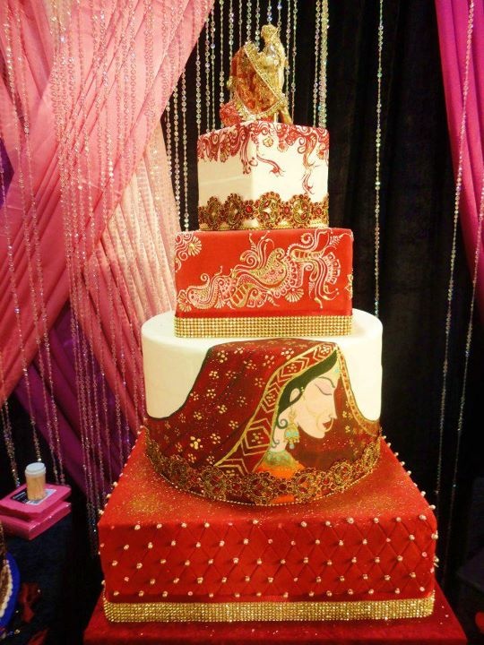Indian Weddings: Cake by Soma Sengupta